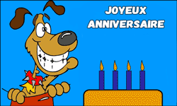 GIF animés joyeux anniversaire